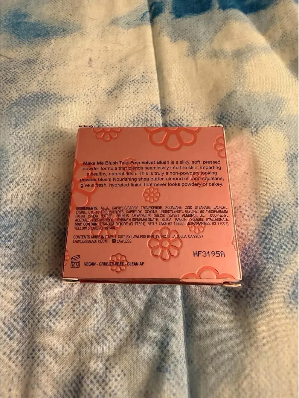 Lawless Make Me Blush Phoenix Talc-Free Velvet Blush 18oz *NEW/SEALED*
